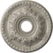 Ekena Millwork Granada Ceiling Medallion (Fits Canopies up to 6 5/8"), 18"OD x 3 1/2"ID x 2 1/2"P, Pearl White CM18GAPWS - alternate 1
